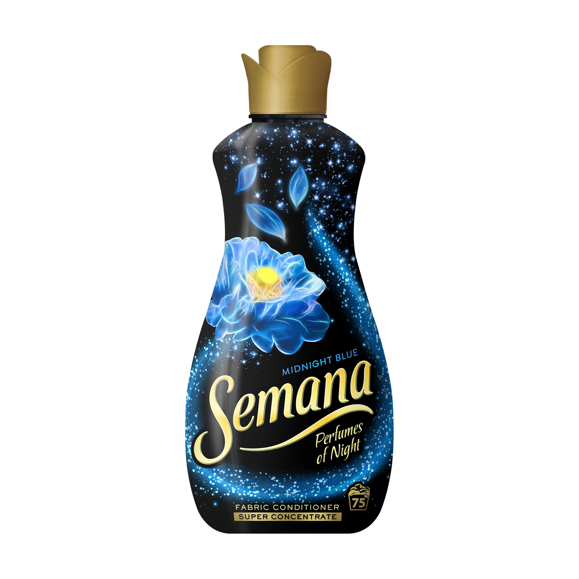 Кондиціонер для білизни Semana Perfumes Of Night Midnight Blue, 75 циклів прання, 1.65 л